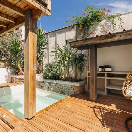LITTLE OASIS - T2 avec terrasse à proximité du centre et de la plage Biarriz Exterior foto